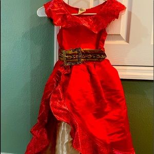 Girls Princess Elena of Avalor gown.